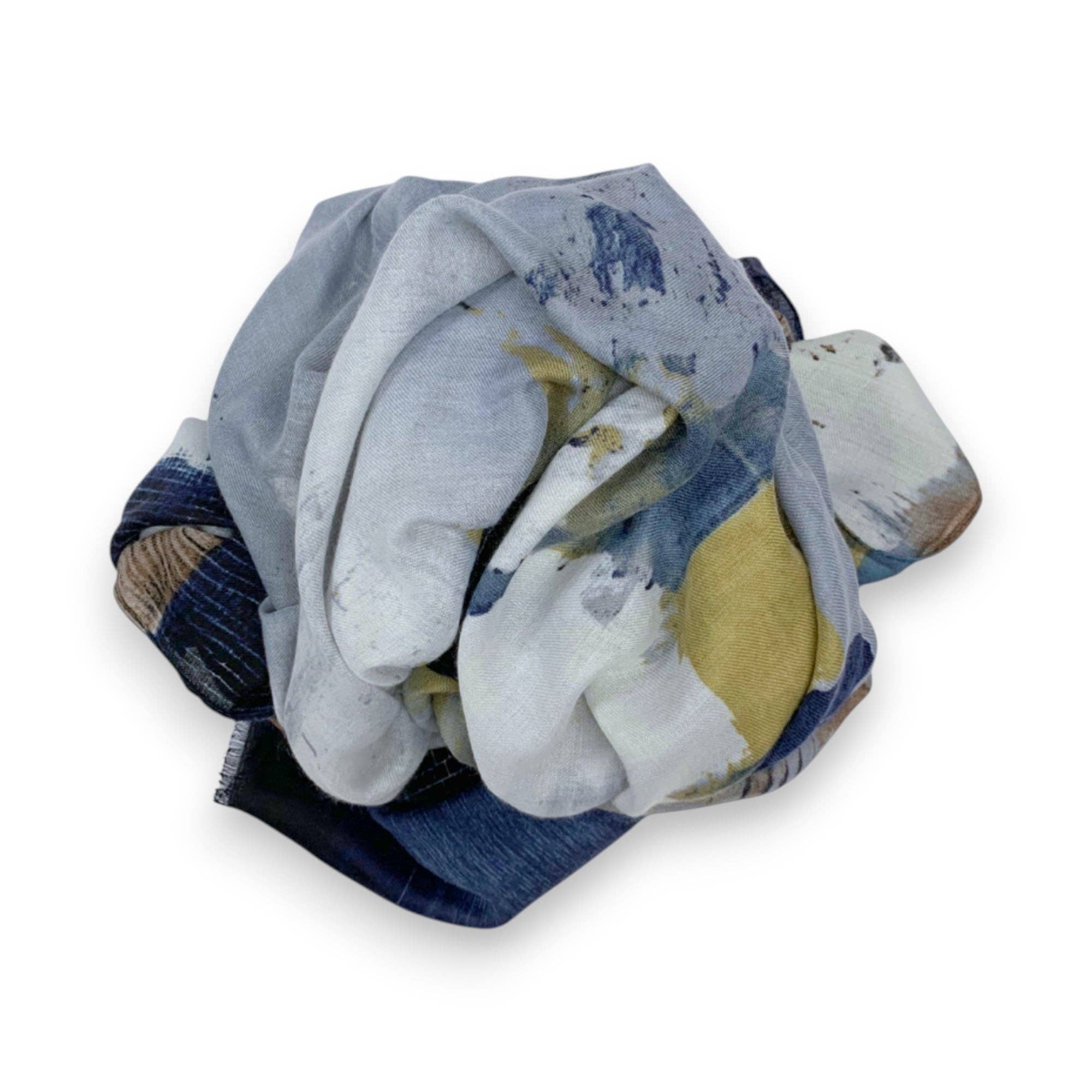 Lili Scarves (US Duty Free) – wholesale Scarf – Women's – Brush Stroke Print Scarf11