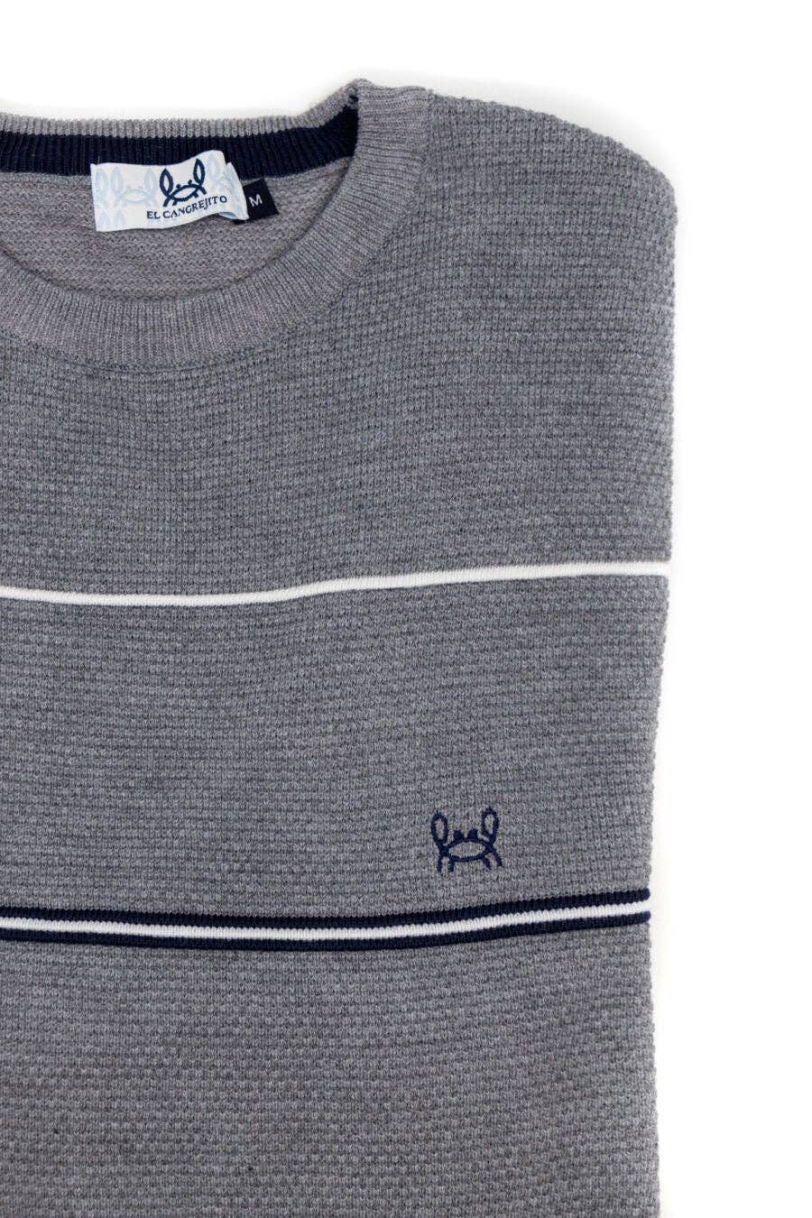 Custi Mikelo: Men's Clothing & Christmas Gifts – wholesale Knitted jumper – Men′s – Burgundy Striped Jersey5