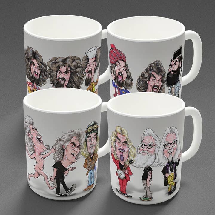 Oor Billy - All Four Eras - Mugs for wholesale by Pureminted