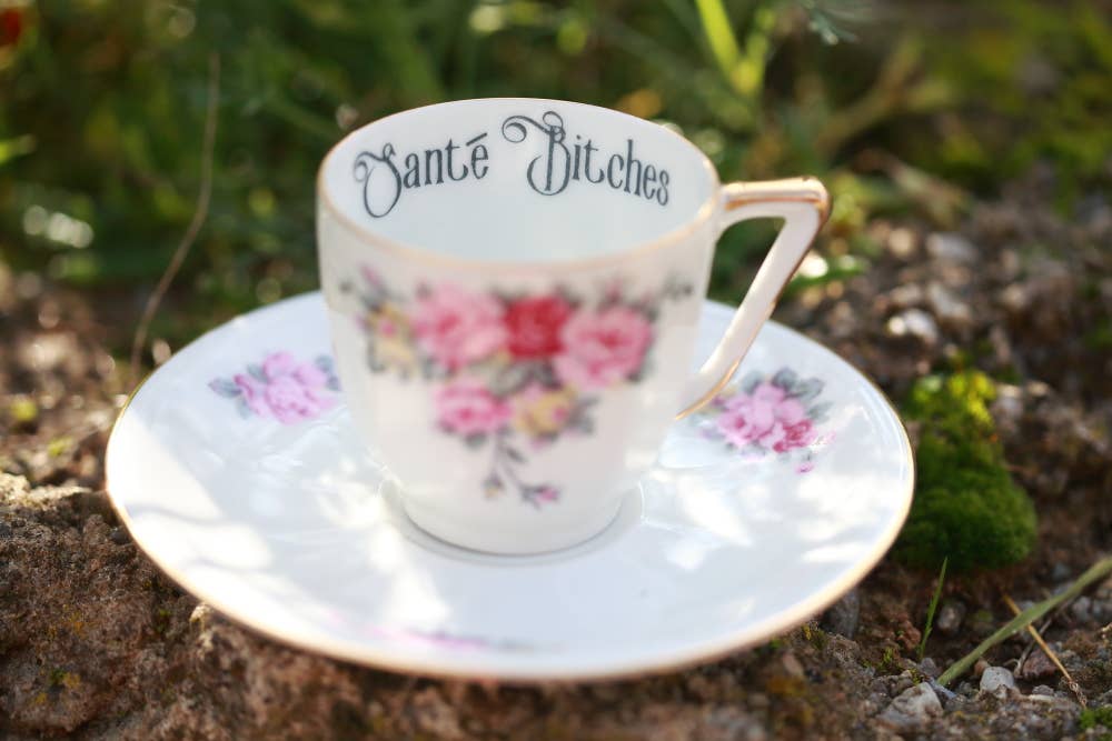 Durrant & Dove - Wholesale Coffee/Tea Cup - The Durrant & Dove cup and saucer pack6