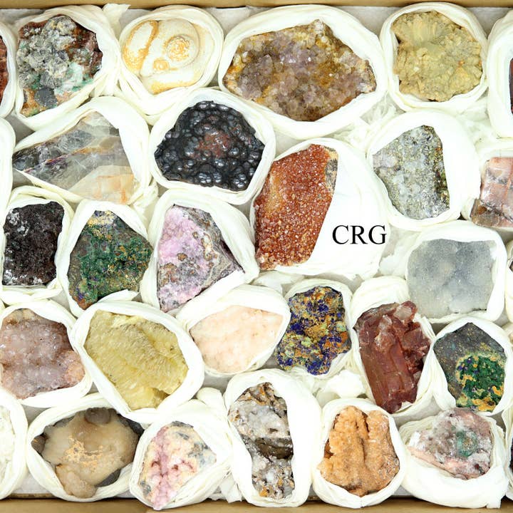 Crystal River Gems LLC – Pedra/cristal espiritual por atacado – Conjunto Completo de Minerais Sortidos1