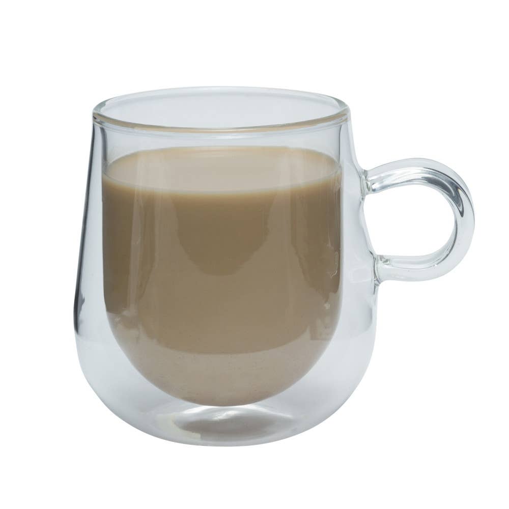 Buy Judge Clear 2 Piece Double Walled 275ml Latte Glass Set from the Next  UK online shop