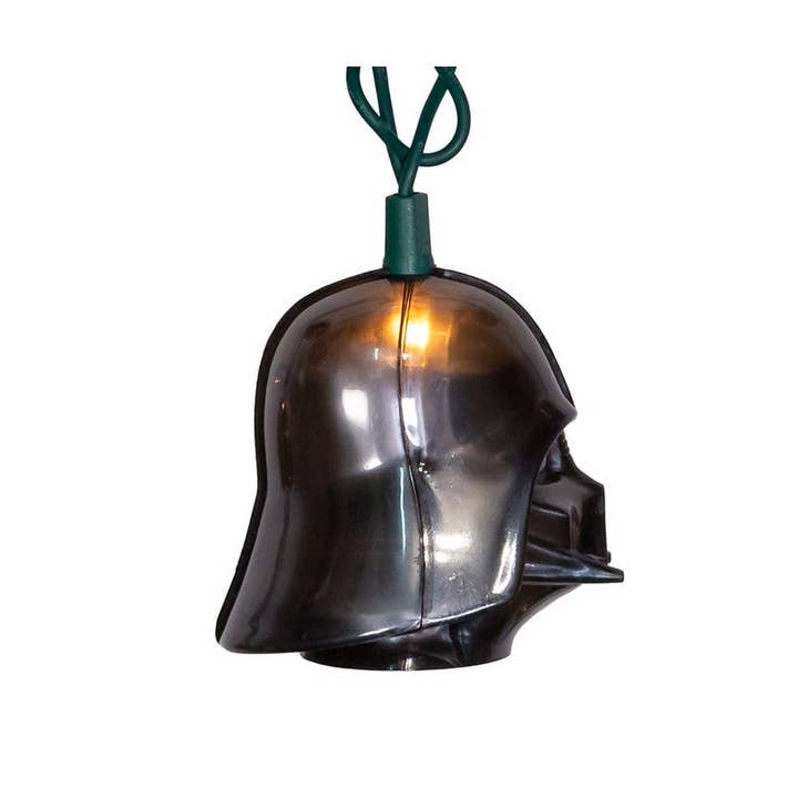 Kurt S. Adler, Inc. - Wholesale String Lights - 10L STAR WARS DARTH VADER HEAD SET3