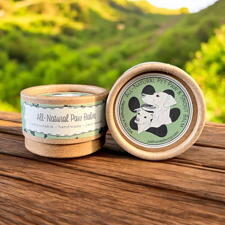 Paw & Snout Balm, All-Natural & Plastic-Free for wholesale by Just Honest Living LLC