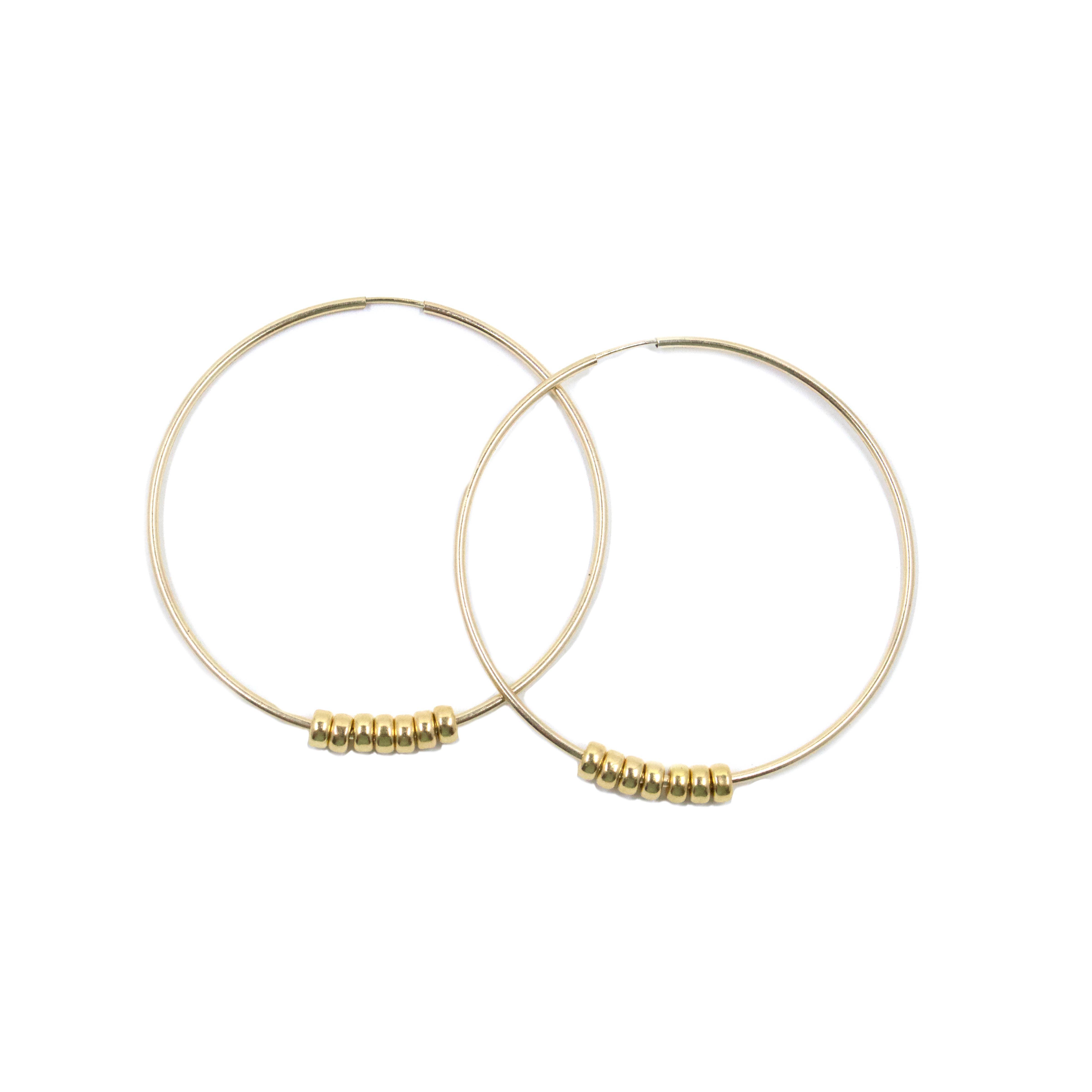 Bent by Courtney - Wholesale Hoop Earrings - Abacus Hoops1