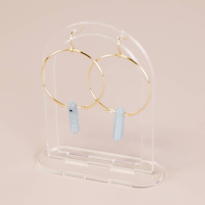 JaxKelly – Engroshandel Smykkestativ og -display – Klar øreringe Display Hollow Arch0