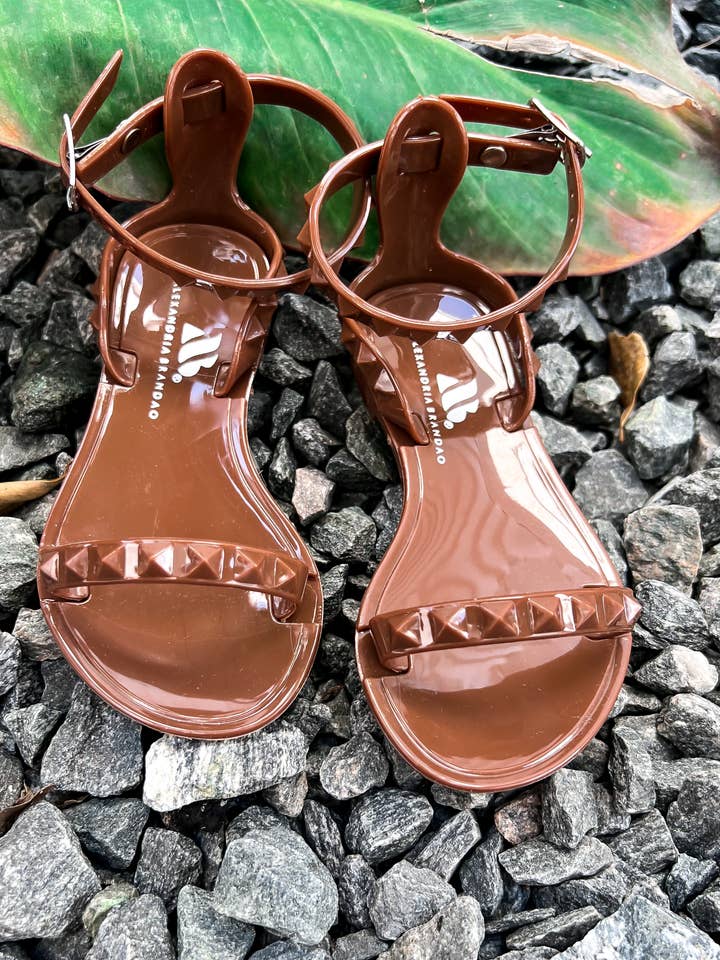 Shoes By Alexandria Brandao - Vendita all'ingrosso Sandali - Bambini - Sandali Bambino Marrone Aria0