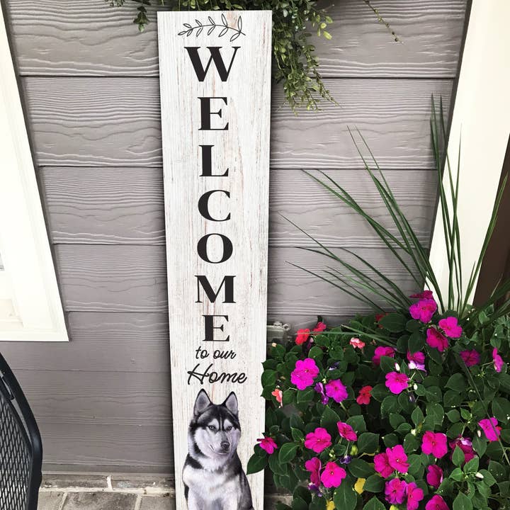 E&S Pets - Wholesale Outdoor Sign - Westie Welcome sign2