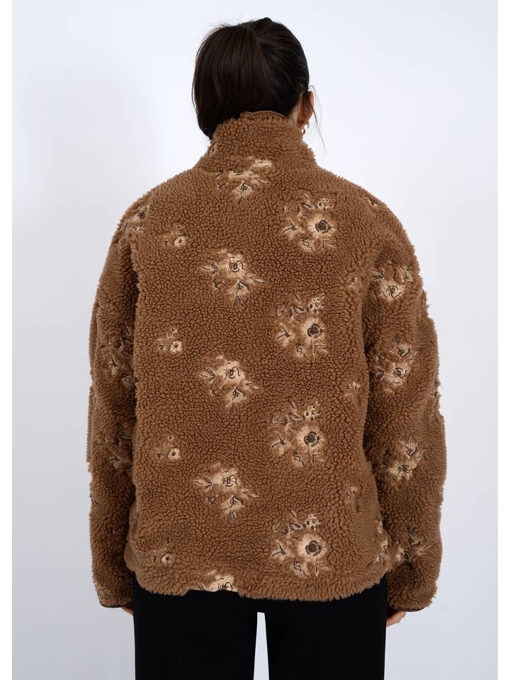 RD Style - Wholesale Fleece – Women′s - POPPY L/S MOCK NECK ANORAK JACKET - 76J070S1
6