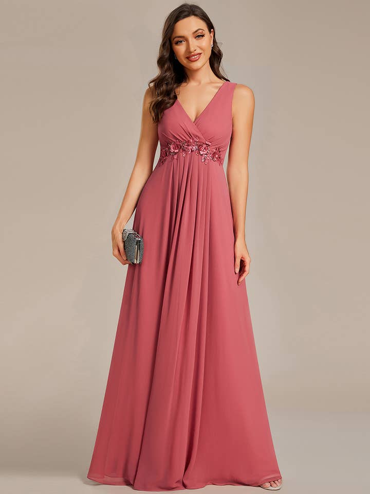 Ever-Pretty - Wholesale Gown – Women's - 2 Style Elegant Chiffon Bridesmaid Dress33
