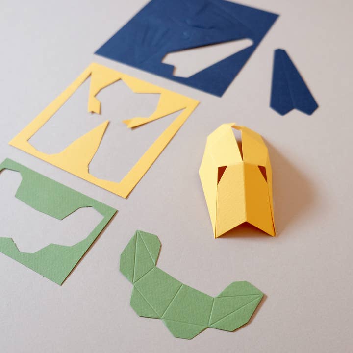 PLEGO – wholesale DIY craft kit – PARUS MAJOR - paper bird2