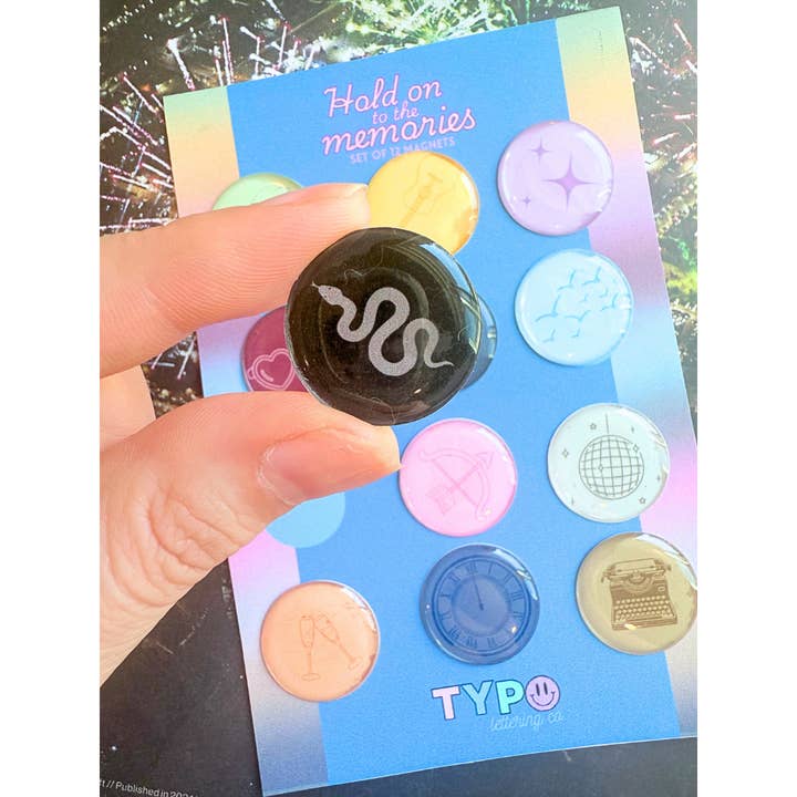 Typo Lettering Co - Wholesale Magnet - Eras magnet set|set of 12 magnet| TS magnet set|Era|TS merch7