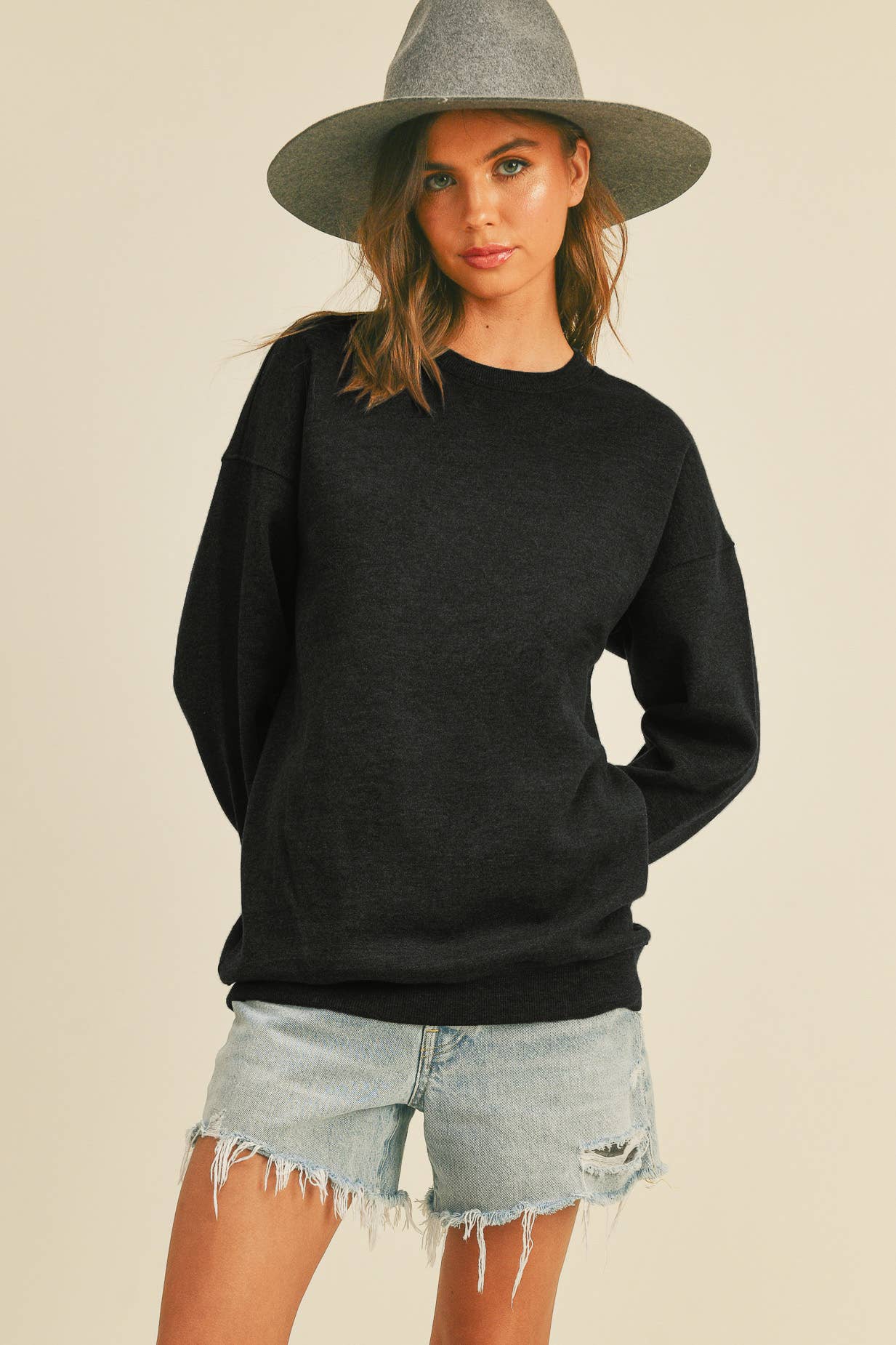 Honestee - Wholesale Sweatshirt - Women's - Blank Long Sleeve Sweatshirt22