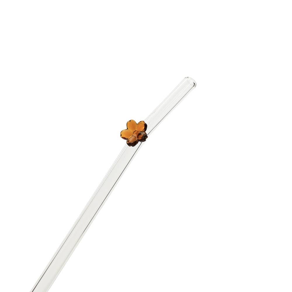 IVORE.GROUP (We cover All Import duty) – wholesale Drinking straw – Creative Colored Flower Glass Straw – Reusable Straws4