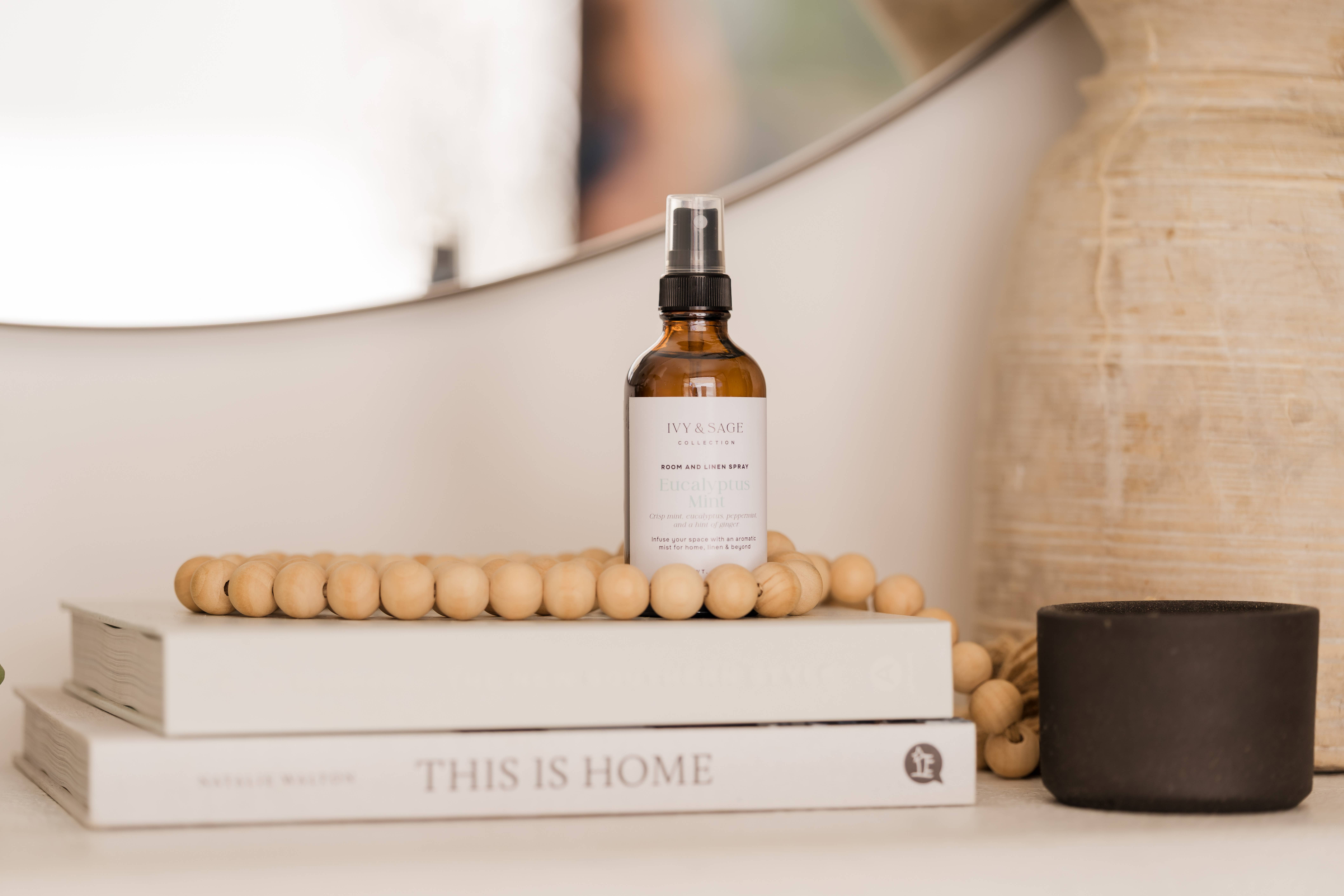Ivy & Sage Collection – wholesale Room & linen spray – Room + Linen Spray – Eucalyptus Mint, Clean & Fresh5