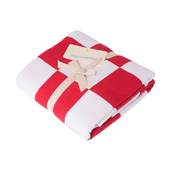 Rød & Hvid Voksen Svøb Tæppe for engroshandel hos Pipermoon
