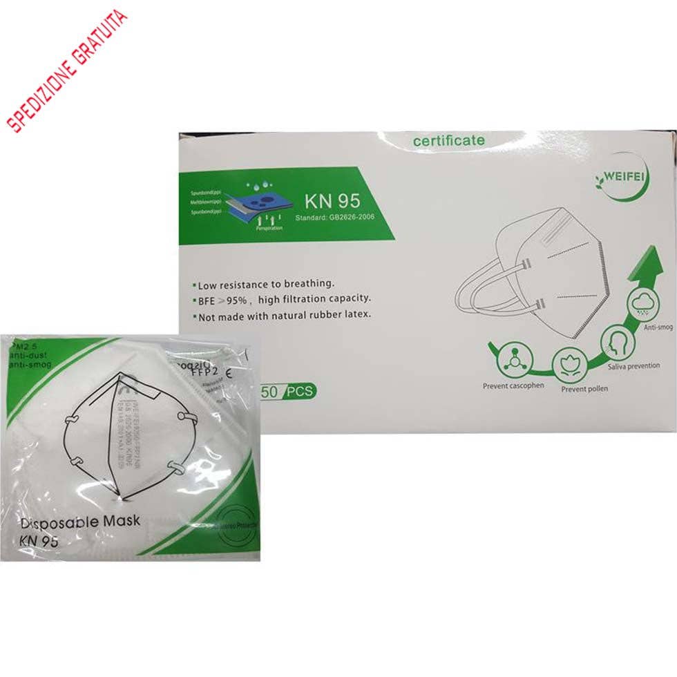 Timbro Art - Wholesale Protective Face Mask/Shield - FFP2 Protective Mask - Pack of 50 pcs.0