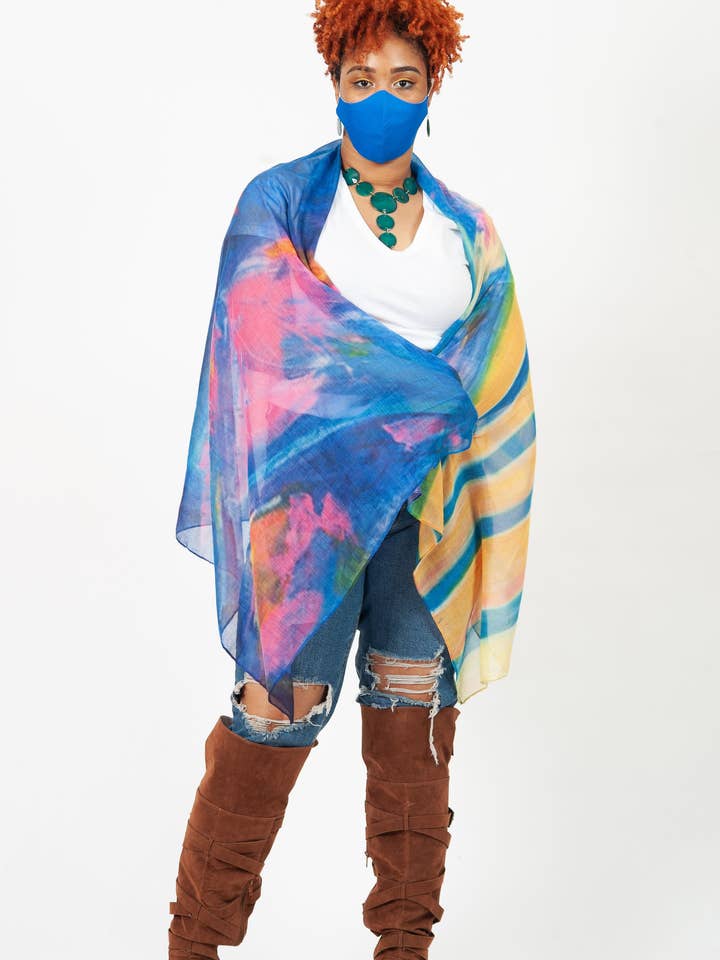 Écharpe Keep Looking Up pour la vente par B. Younger