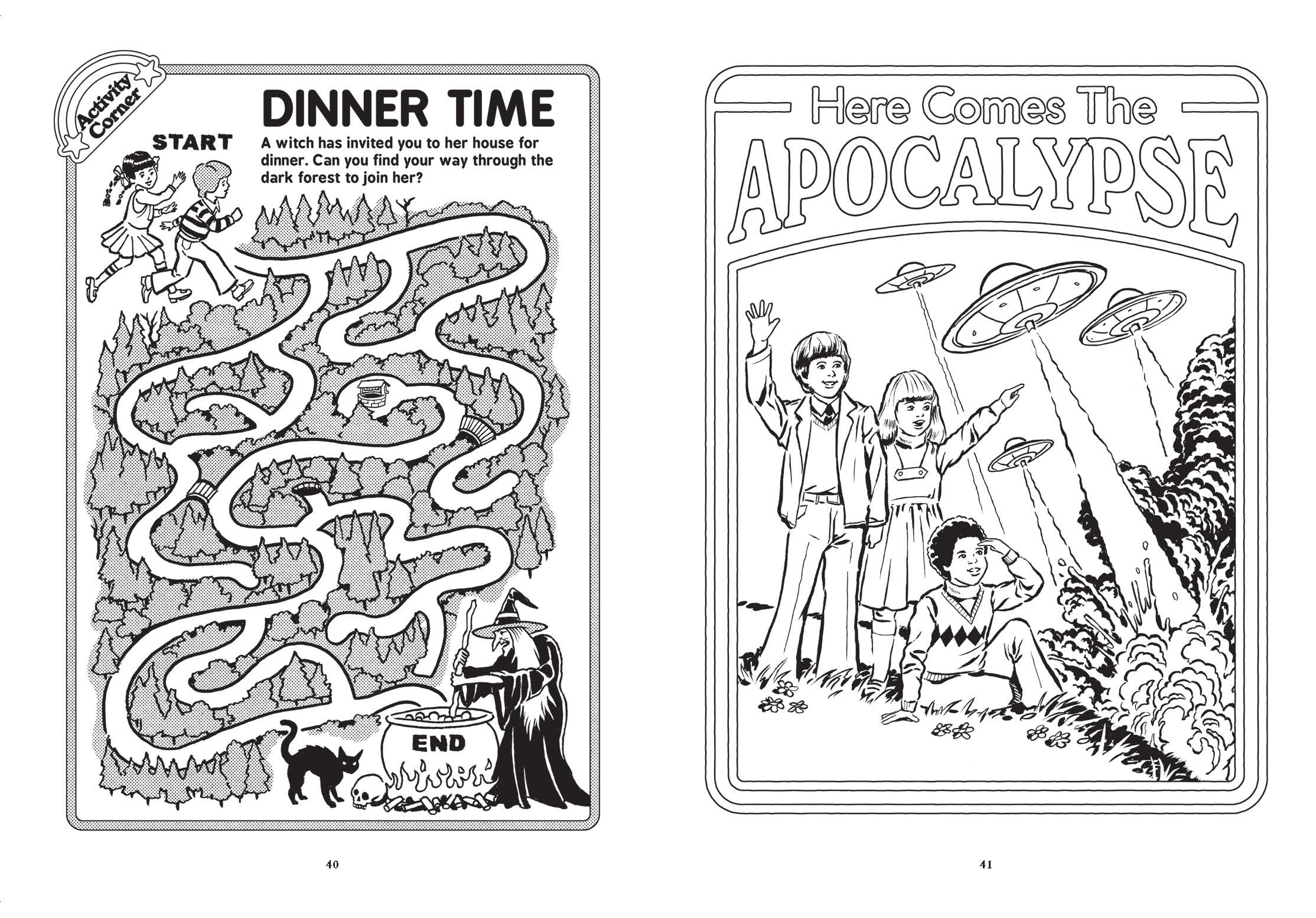 Chronicle Books - Wholesale Coloring & Activity Book - Adult - Let's Summon Demons12