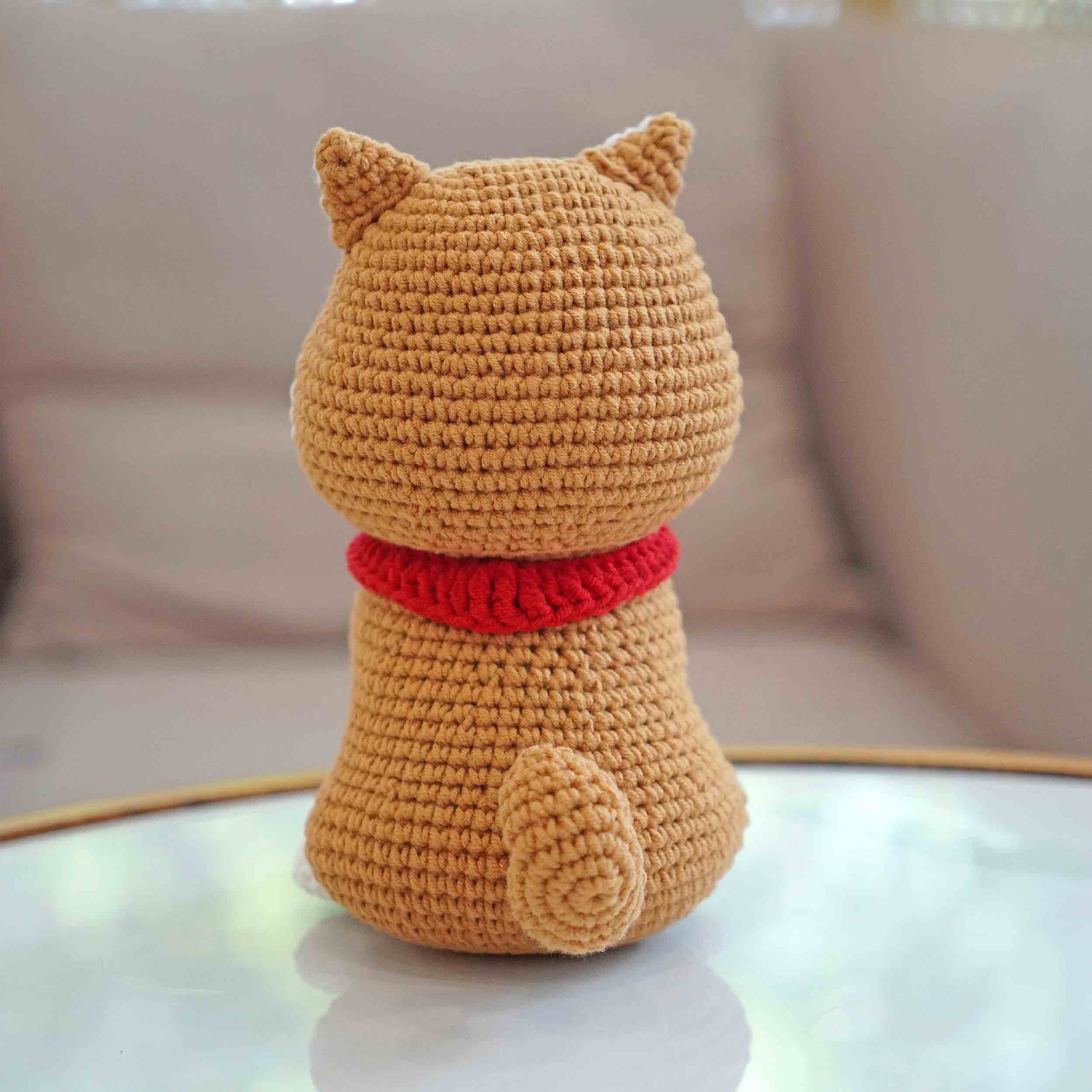 TOMOPOD LLC – wholesale Car Decorative Charm - Unisex – Chibi the Shiba Inu and The Octopus Amigurumi Crochet2