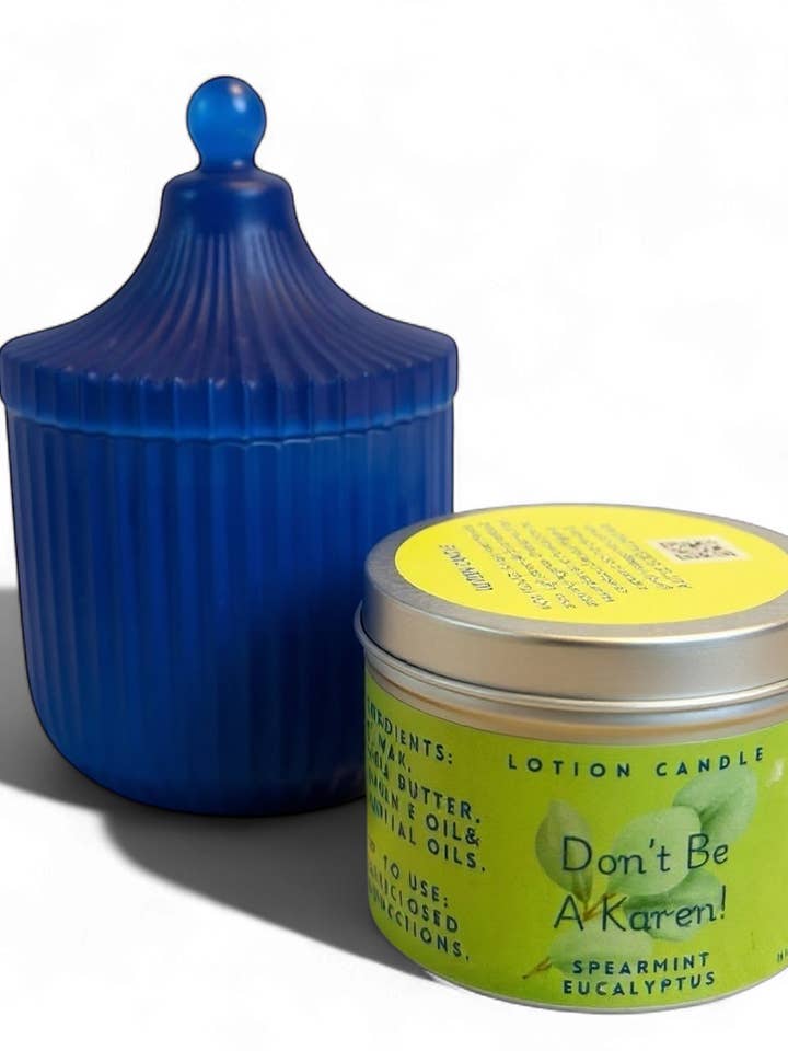 LOTION CANDLE REFILLABLE STONE VESSEL for wholesale by Harry's Mama's Faves