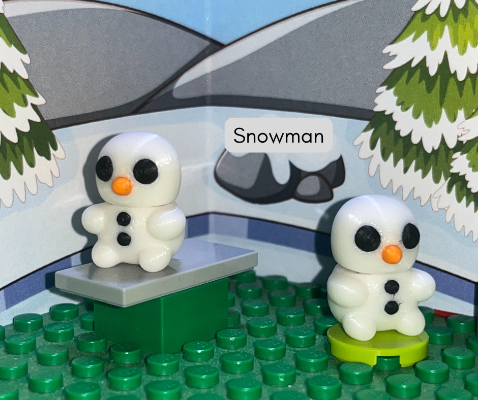 Third St. Studio - Wholesale Fidget Toy - Kids - Holiday Friends - Snowman0