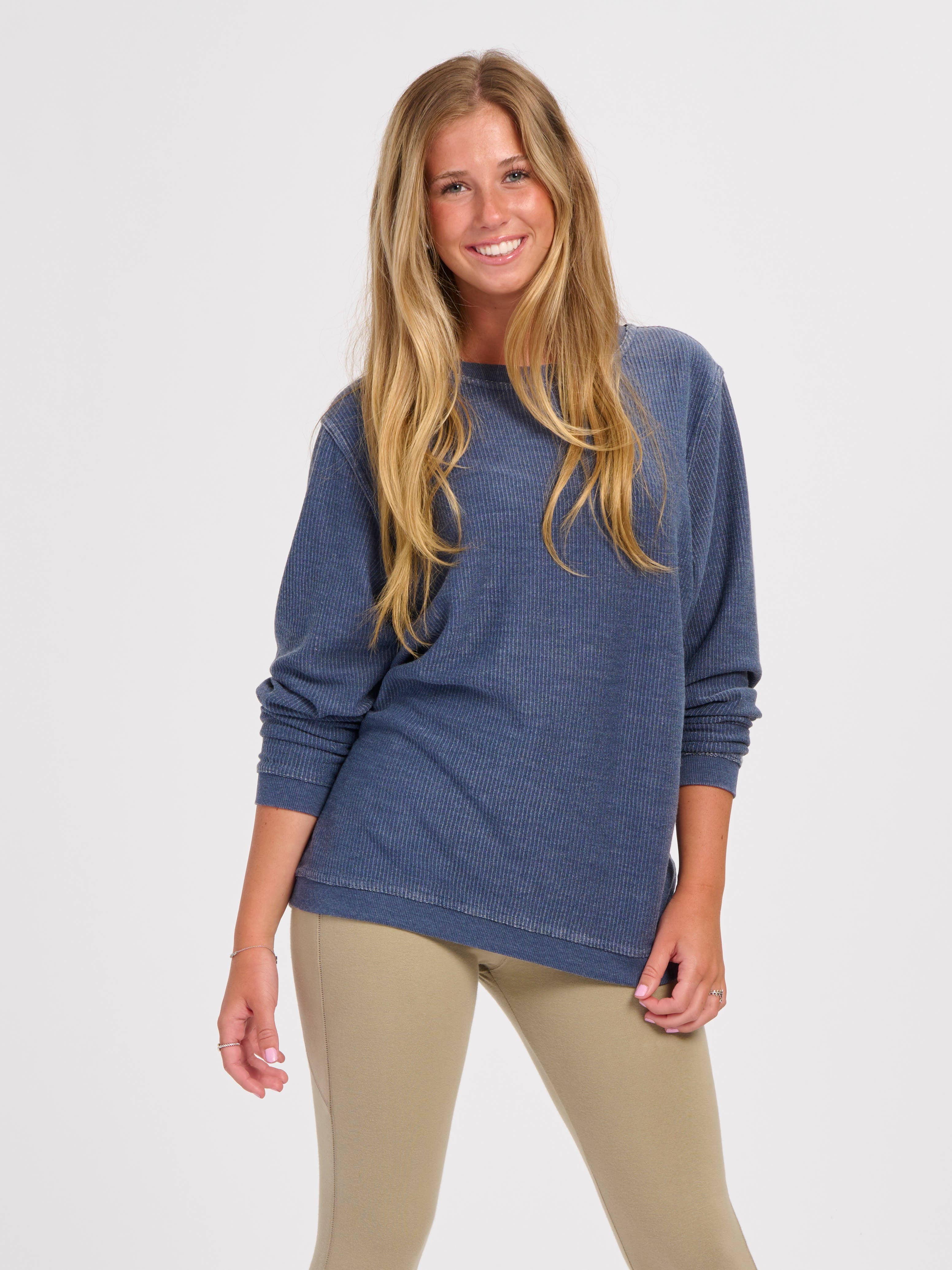 Boxercraft - Wholesale Sweatshirt - Women's - Adult Rally Corduroy Crew1