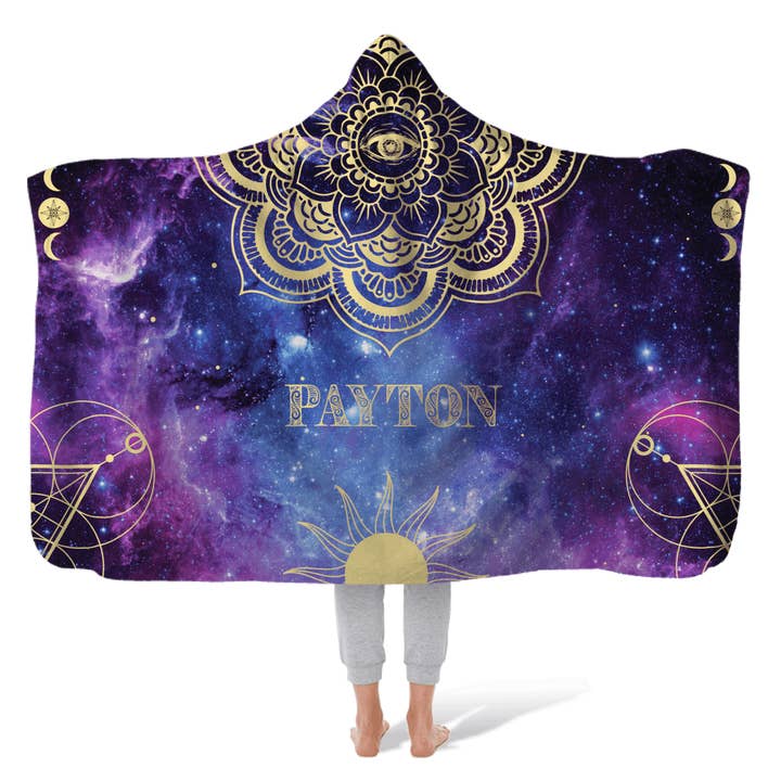 Hooded Fleece Blanket: Eternity for wholesale by Sam and Zoey
