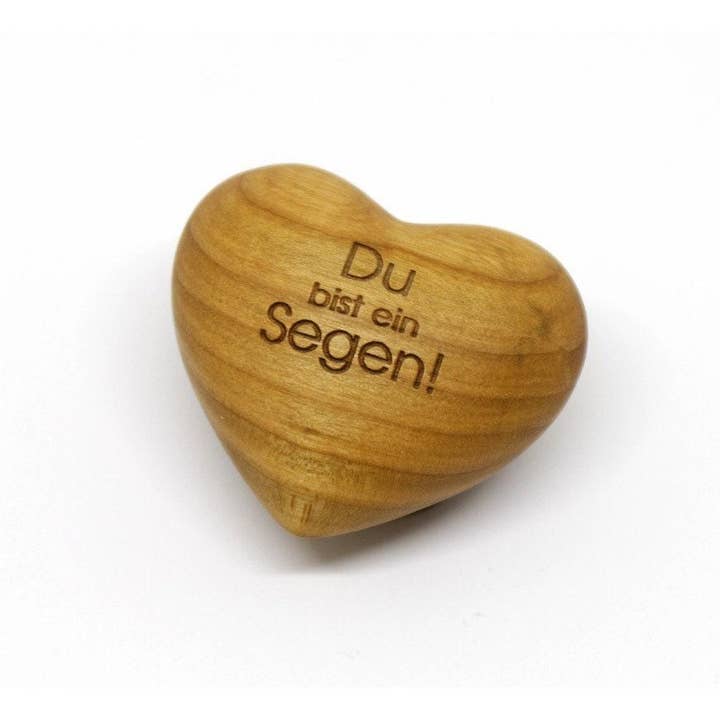 Thankgoods cuore di legno Sei una benedizione! per la vendita all'ingrosso da parte di Thankgoods GmbH
