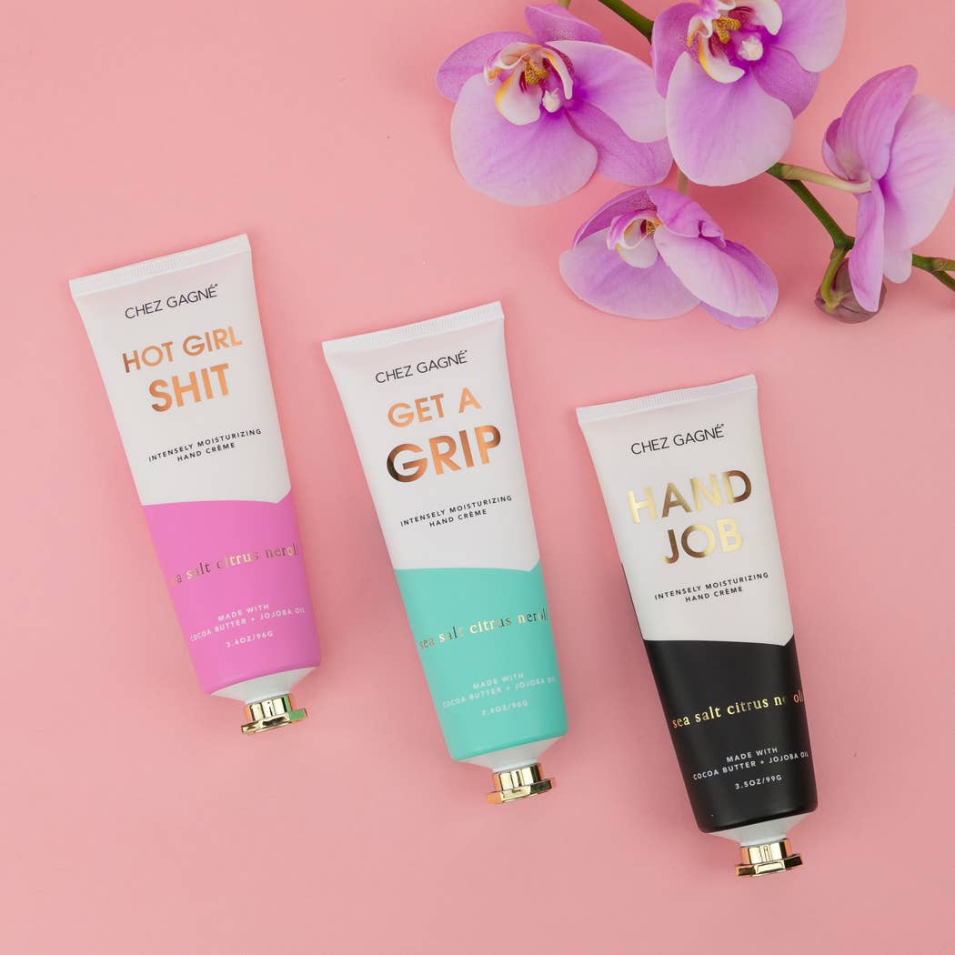 Chez Gagné – wholesale Hand cream/lotion – Hot Girl Shit - Sea Salt, Citrus + Neroli - Clean + Vegan Hand Crème - 3.4oz5