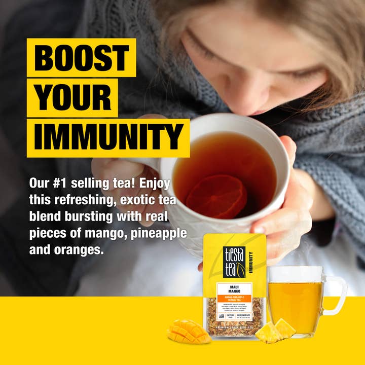 Tiesta Tea Company - Wholesale Loose tea - Maui Mango - Mango Pineapple Herbal Tea20