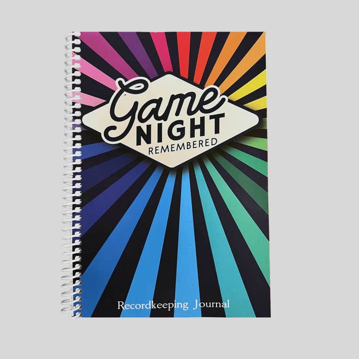 Timeside - Wholesale Journal/Diary - Board Game Journal - Game Night Rememered Record Book Game T