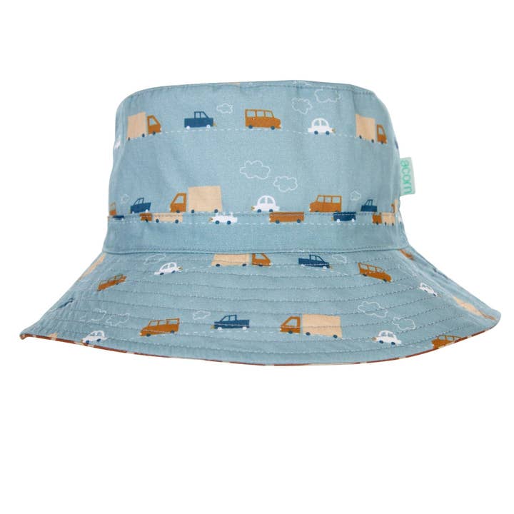 Cars Wide Brim Bucket Hat for wholesale by Acorn Kids