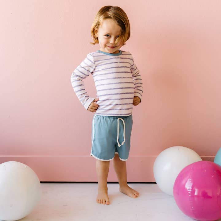 Aruba Boy Swim Trunks for wholesale by Little Road Co.