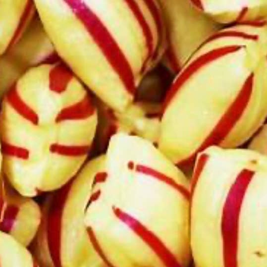 O'Shea's Candies Sweet Shop - Wholesale Hard Candy - Nostalgic Old-Fashioned Cinnamon Butter Puffs💈 1/2 Pound 1