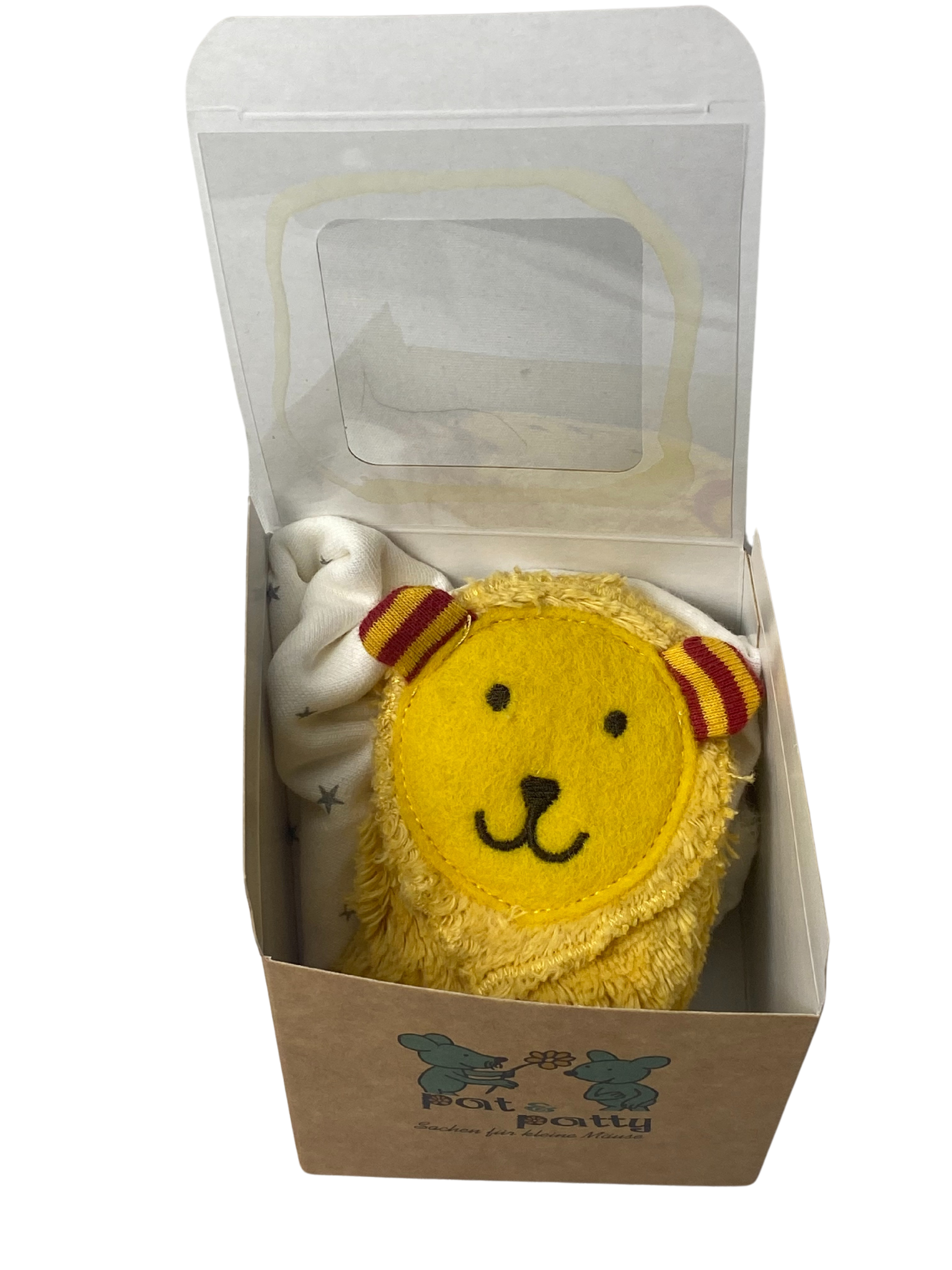 Pat & Patty - Wholesale Security/Cuddle Blanket - Baby - Organic eco children's comforter “Lowe”/LITO-882