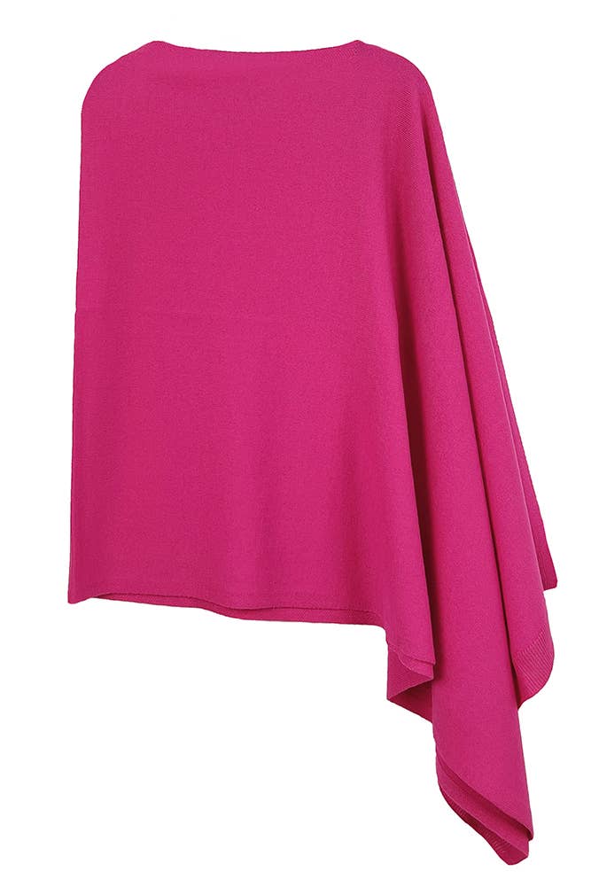 Hana - Wholesale Poncho - Women's - Solid Scarf Poncho11