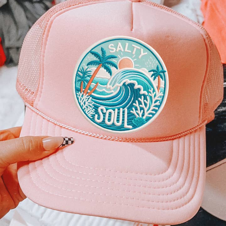 ZZ Threadz - Wholesale Trucker Hat - Women's - Salty Soul Otto Trucker Hat