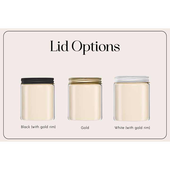 Vella & Co. by Vellabox - Wholesale Jar/Filled Candle - Custom 8oz Soy Candle – Jar, Scent & Label Options9