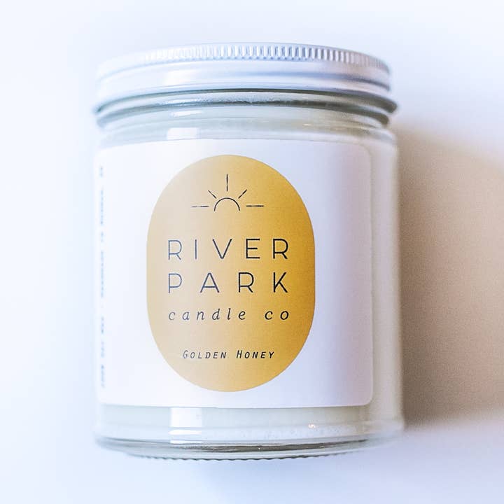 Golden Honey for wholesale by River Park Candle Co.