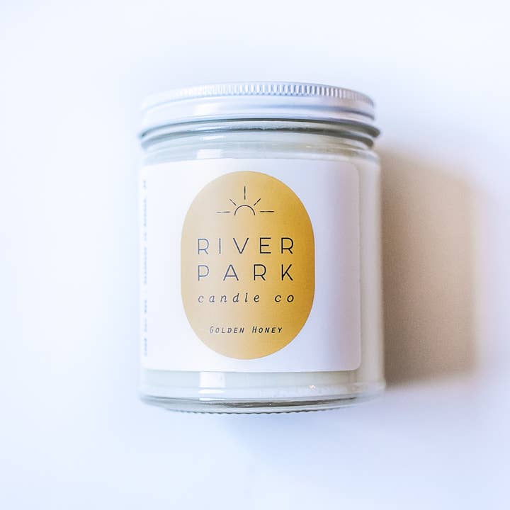 Golden Honey for wholesale by River Park Candle Co.