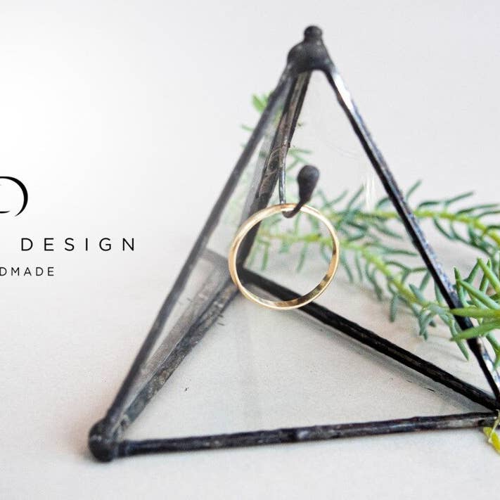 mARTaart - Vente Supports et présentoirs à bijoux - Porte-bague en verre, porte-bagues cadeaux personnalisés, décoration unique pour la maison, support de bague pour cérémonie de mariage, porte-bague de fiançailles1