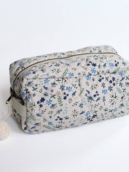 Gewatteerde Toilettas - Wildflower voor wholesale door Ralphie Bear
