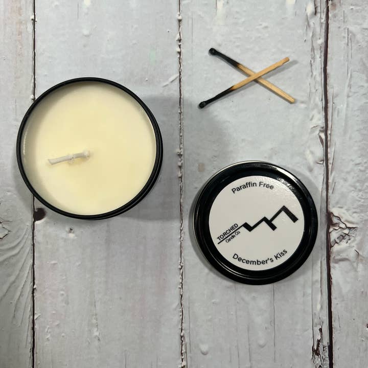 Decembers Kiss for wholesale by Torched Candle Co.