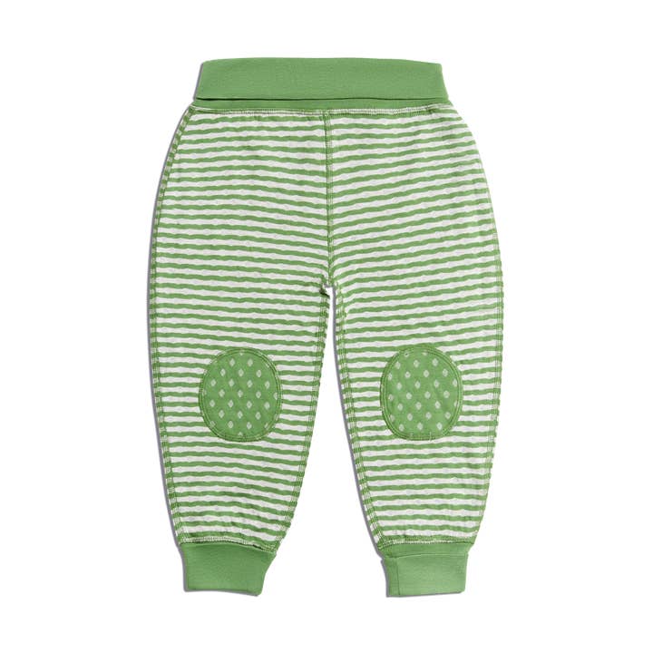 2299 | Kinder Wendehose - Vert marron-Beige-Melange pour la vente par Leela Cotton