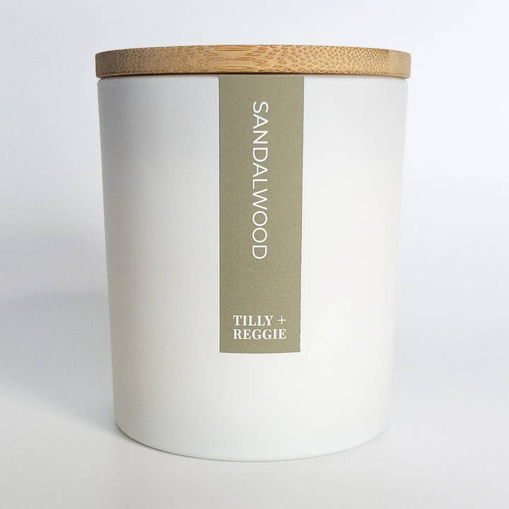 Soy Wax Candles | Classic Collection | Sandalwood for wholesale by Tilly + Reggie