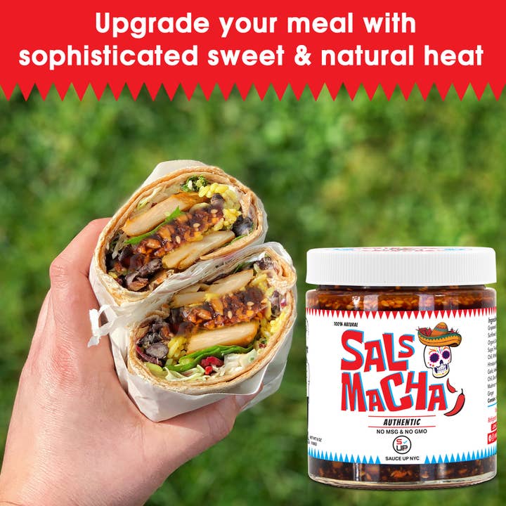 SAUCE UP NEW YORK – wholesale Salsa – 100 % naturlig salsa macha – autentisk mexikansk chili crisp4