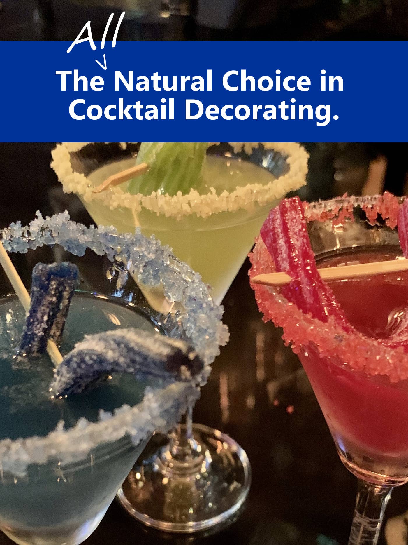 Ultimate Baker – Engroshandel Sukker – Snowy River Purple Cocktail Rimming Sukker (1x3oz Gave Tin)6