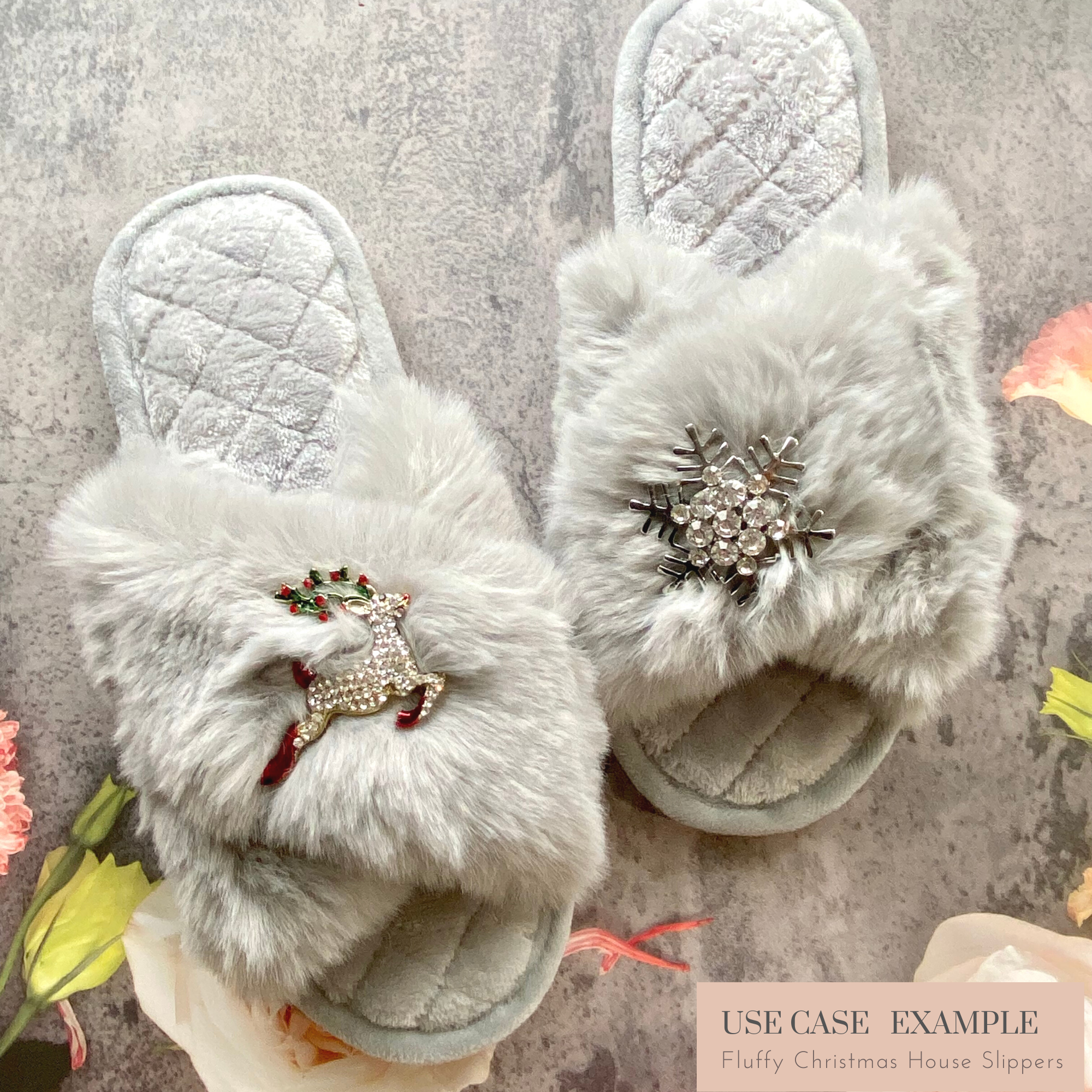 DrifWoo – Großhandel Broschen – Glitzerndes Schneeflocken-Broschenset – Gold- und Silberfarben für die Feiertage4