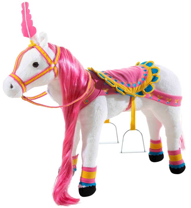 Heunec - Wholesale Stuffed/Plush Toy - Kids & Baby - Carousel Horse White With Sound